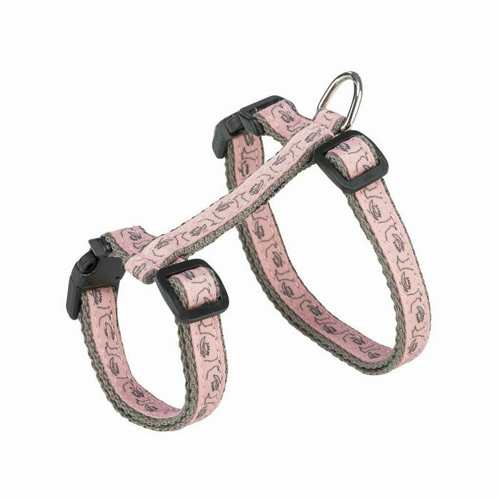 Cat Harness Trixie Grey Pink 27-45 cm