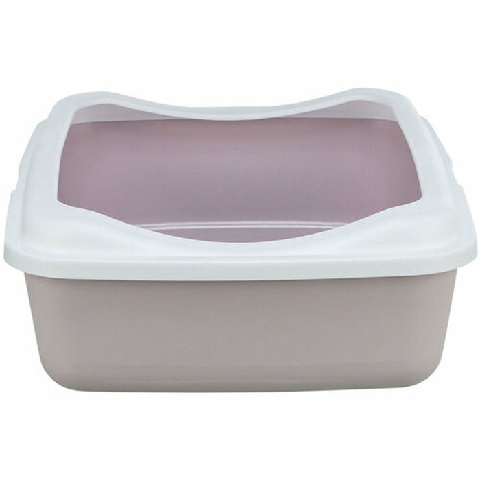 Cat Litter Box Trixie Classic White Lilac Plastic 37 × 15 × 48 cm