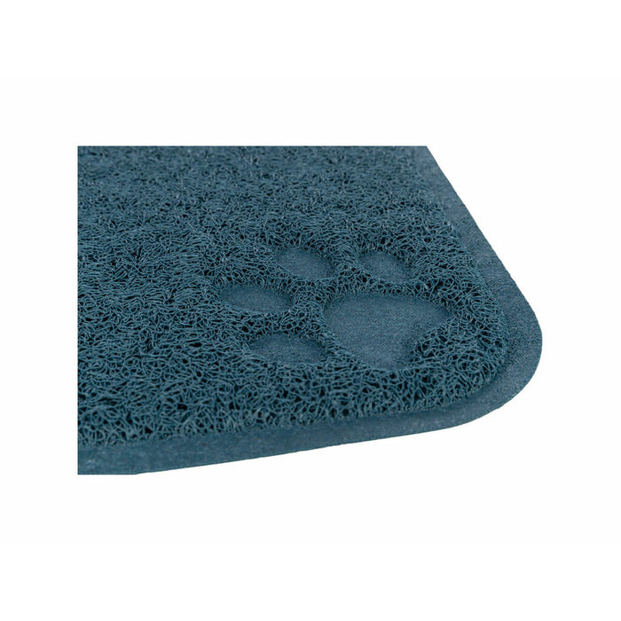 Cat Litter Tray Mat Trixie Blue PVC 37 × 45 cm