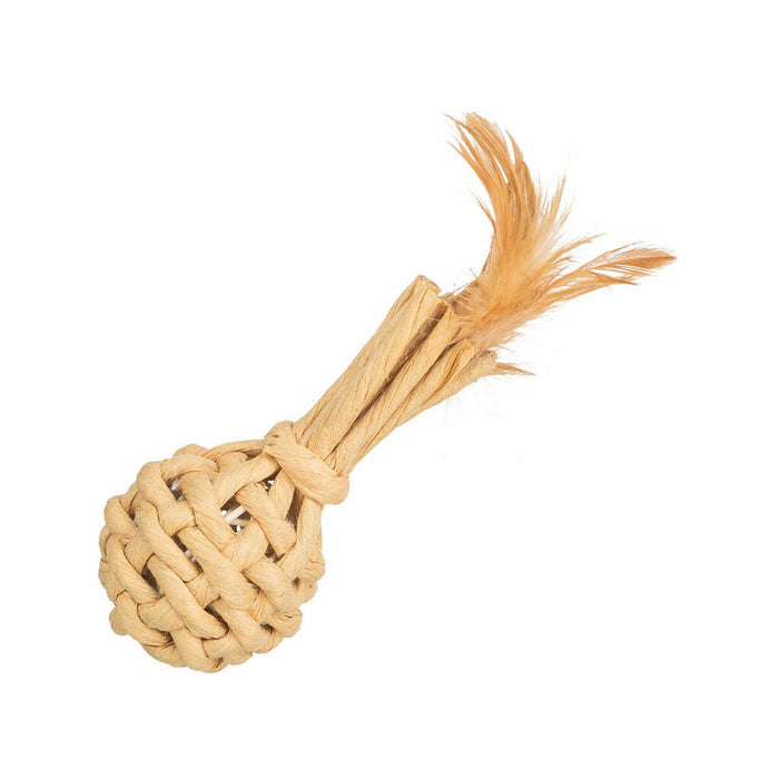 Cat toy Trixie XXL Brown Feathers