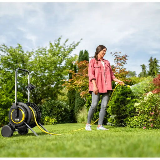 TROLLEY FOR HOSE SET HT 3.20 KARCHER 2.645-364.0 - Макари и колички<<<Напояване<<<Градина<<<Praktiker