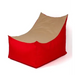 Tron red-beige Sako bag pouffe XXL 140 x 90 cm - Sako poufsPUF-SAK<<<Poufs and footrestsPUF<<<ActionPL