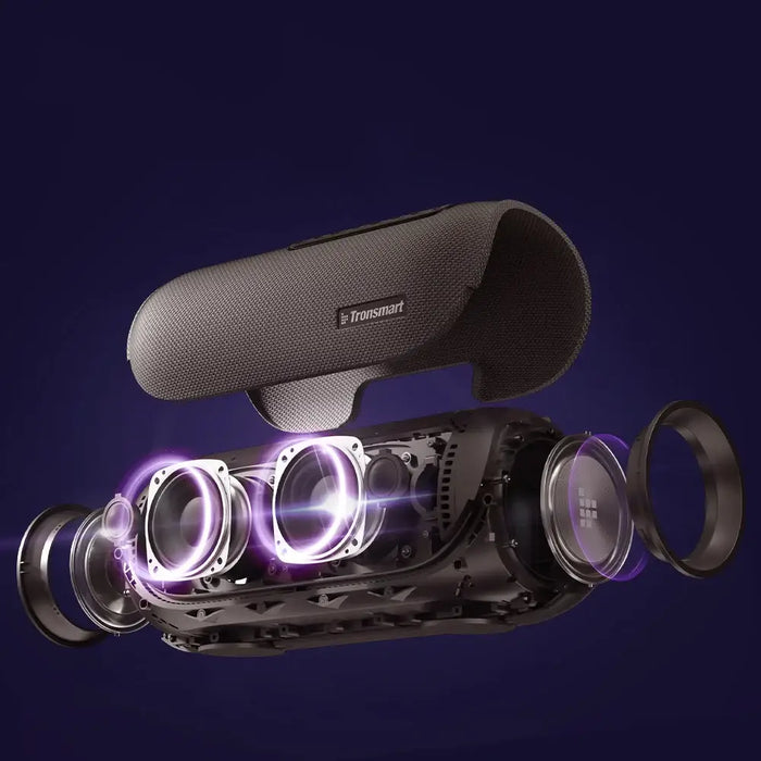 Tronsmart Bang Waterproof Wireless Bluetooth Speaker 60W with Powerbank Function Black (723928) - Headphones