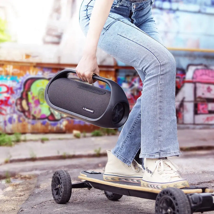 Tronsmart Bang Waterproof Wireless Bluetooth Speaker 60W with Powerbank Function Black (723928) - Headphones