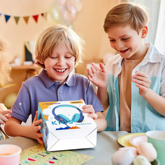 Tronsmart KH01 Wired Headphones for Kids Safe - Blue - Headphones and speakers<<<HurtelXML