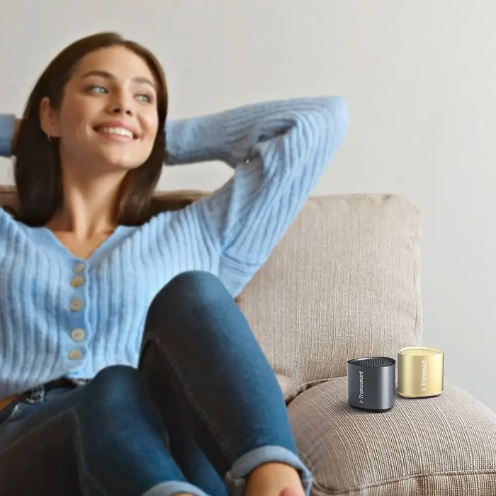 Tronsmart Nimo 5W Bluetooth 5.3 Mini Speaker - Gold - Headphones and speakers<<<HurtelXML