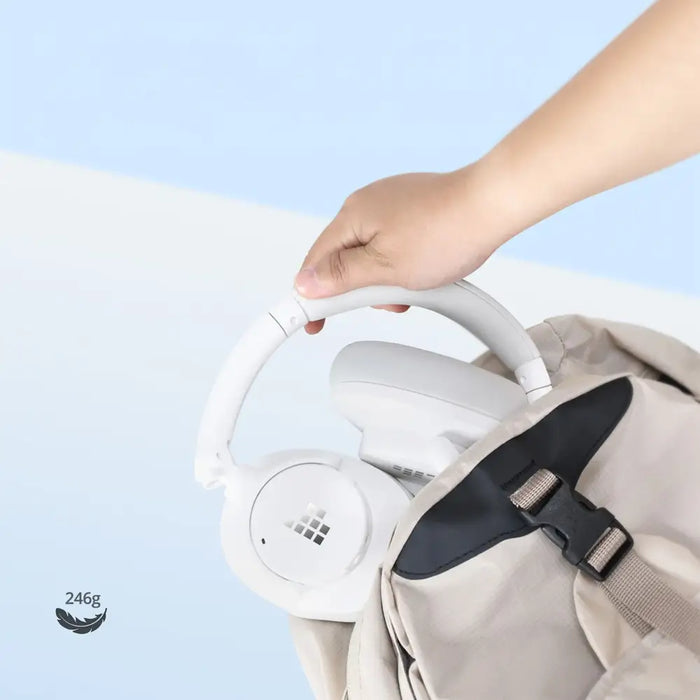 Tronsmart Sounfii Q20 ANC On-Ear Bluetooth 5.3 Wireless Headphones - White - Headphones and speakers<<<HurtelXML