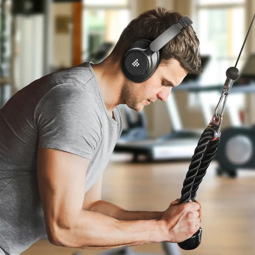 Tronsmart Sounfii Q20 ANC On-Ear Bluetooth 5.3 Wireless Headphones - Black - Headphones and speakers<<<HurtelXML