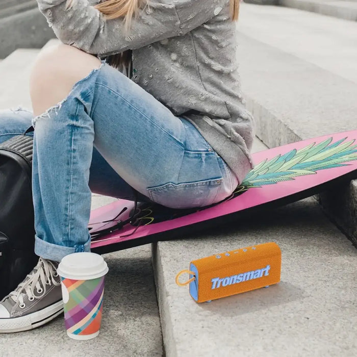Tronsmart Trip Wireless Bluetooth 5.3 Speaker Waterproof IPX7 10W Orange - Headphones and speakers<<<HurtelXML