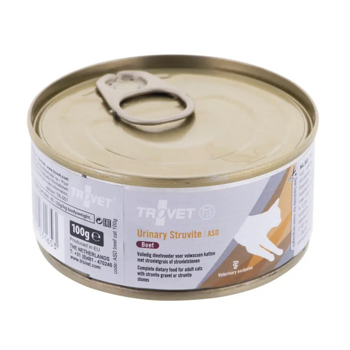 Trovet ASD Urinary Struvite with beef - wet cat food - 100 g - Wet food for a catVET-KMK<<<VETVET<<<ActionPL