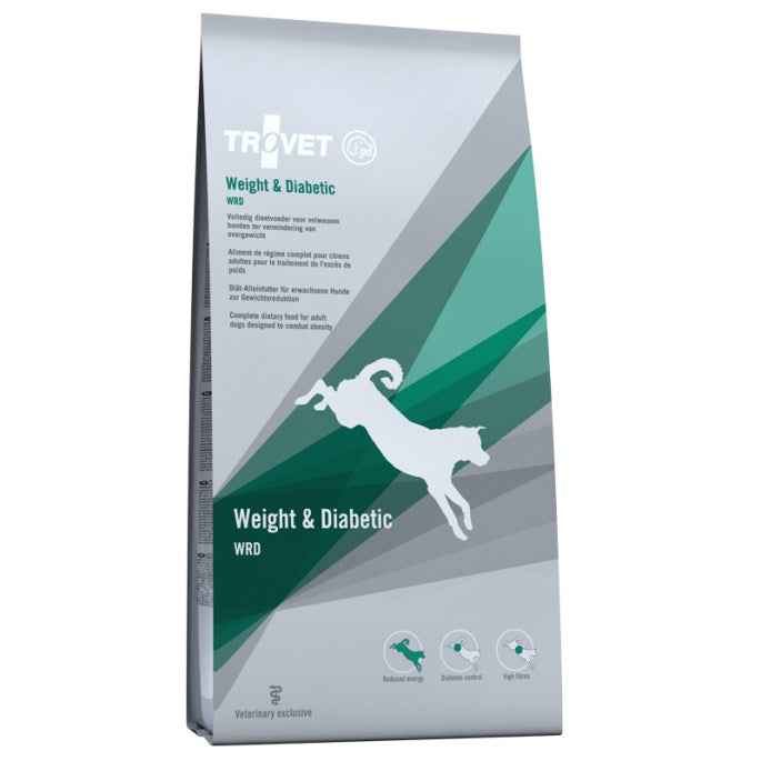 TROVET Weight & Diabetic WRD Chicken - dry dog food - 3kg
