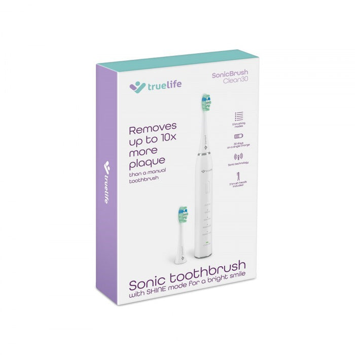 TrueLife SonicBrush Clean30 White Adult Oscillating toothbrush