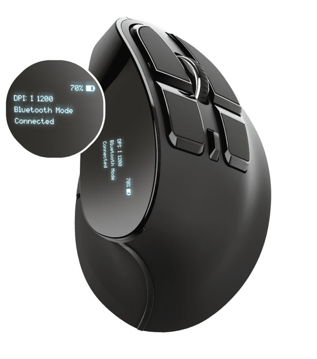 TRUST Voxx Ergonomic Wireless Rechargeable Mouse - Mice<<<TRUST компютърна периферия и