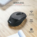TRUST Zaya Wireless Rechargeable Mouse Black - Mice<<<TRUST компютърна периферия и