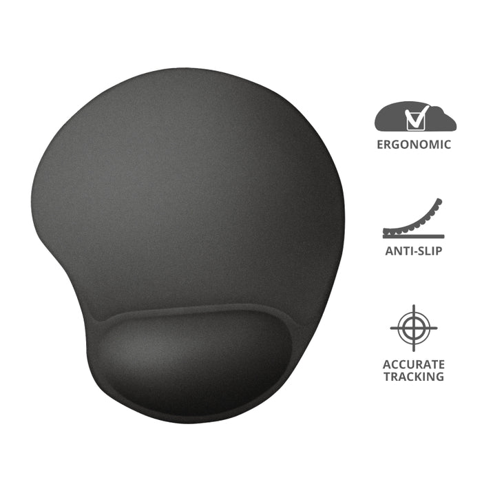TRUST Bigfoot Mousepad - black