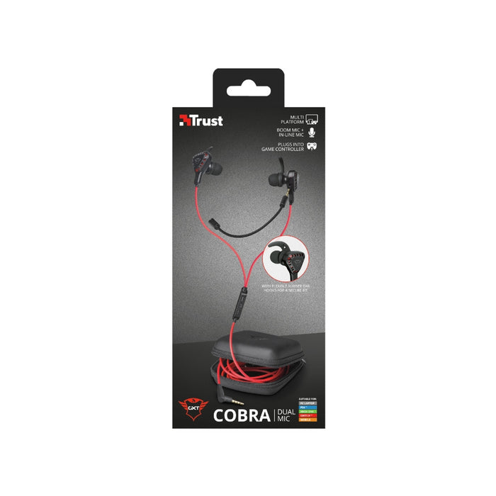 TRUST GXT 408 Cobra Multiplatform Gaming Earphones