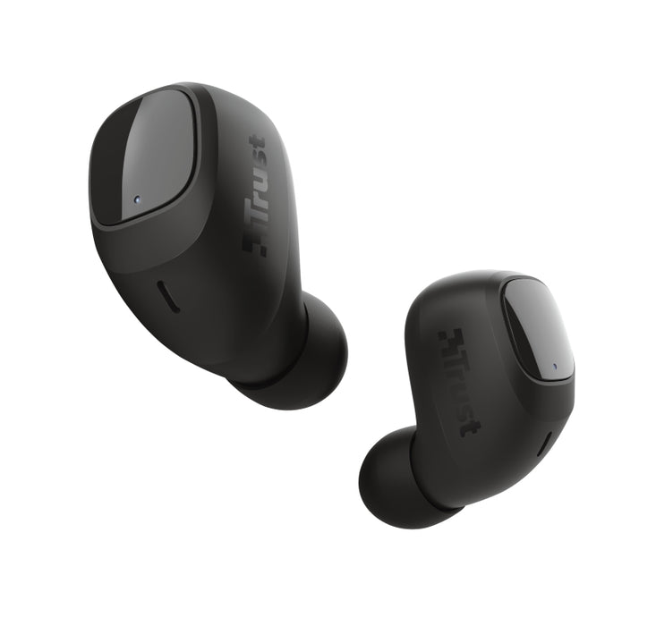 Headphones Trust NIKA COMPACT BT BLACK, IN-EAR (PLUGS), RF