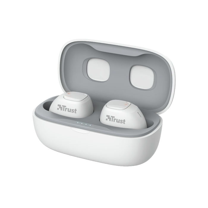 Headphones Trust NIKA COMPACT BT WHITE , Bluetooth , IN-EAR (PLUGS)