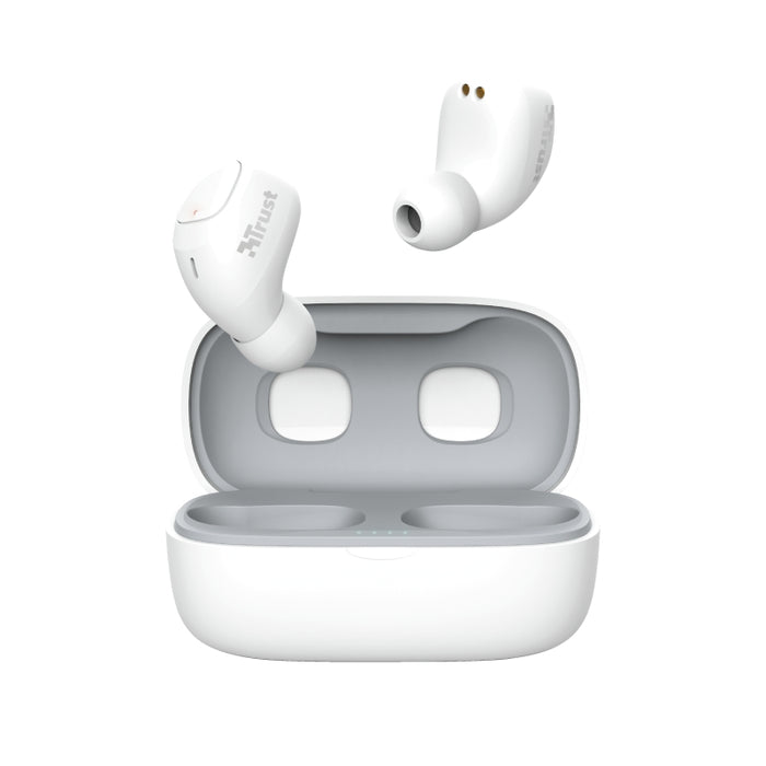 Headphones Trust NIKA COMPACT BT WHITE , Bluetooth , IN-EAR (PLUGS)