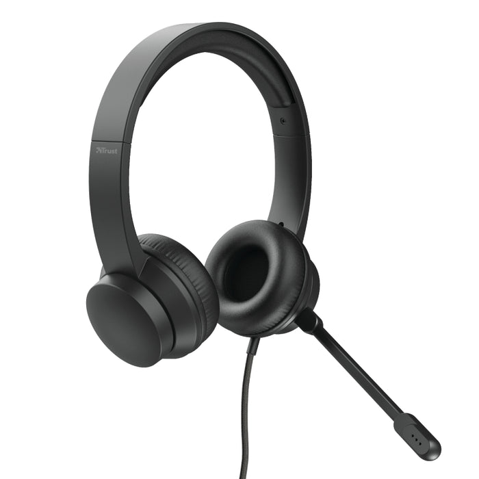 Headphone with microphone Trust RYDO USB, ON-EAR