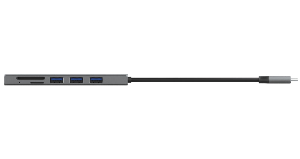 TRUST Halyx Fast USB-C Hub & Card Reader