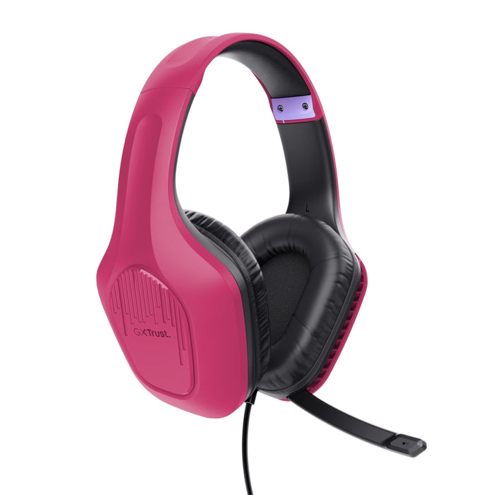 TRUST GXT415 Zirox Headset Pink