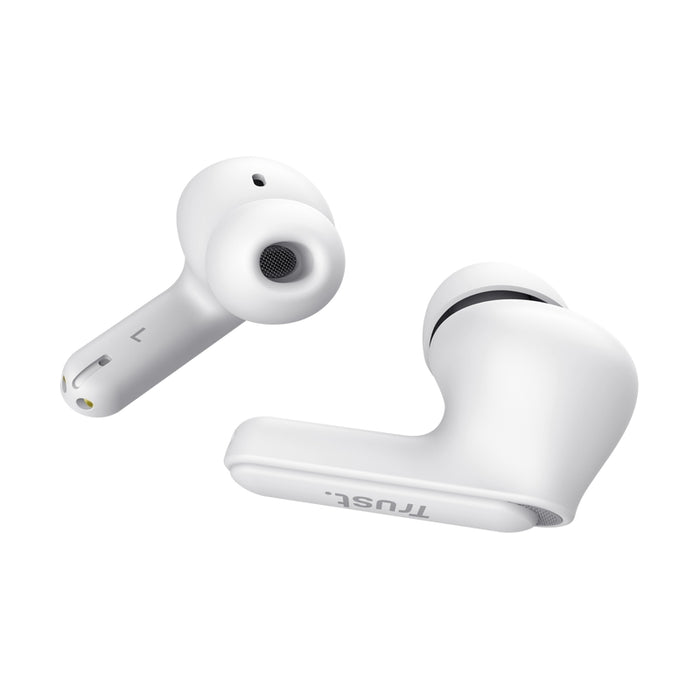 TRUST Yavi Bluetooth ENC Earbuds White