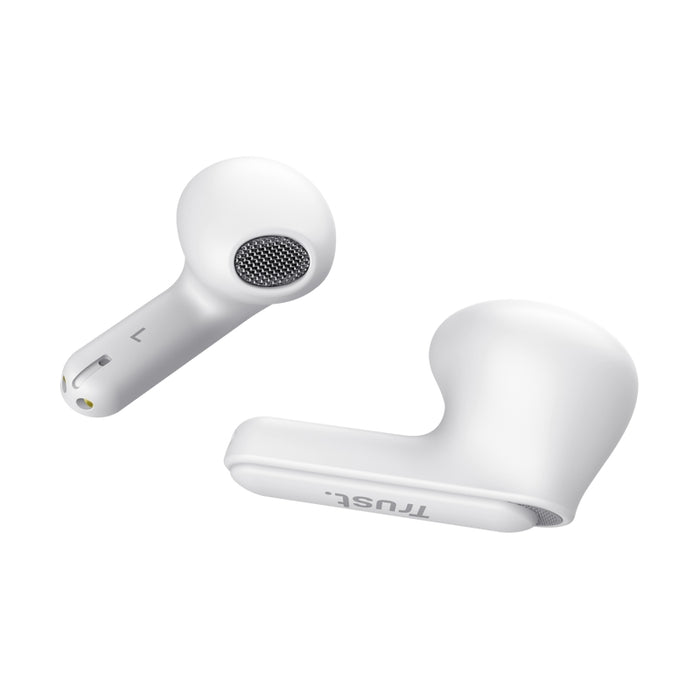 TRUST Yavi Bluetooth ENC Earphones White