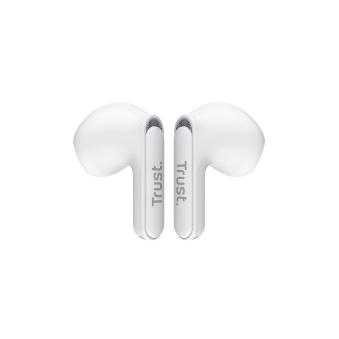 TRUST Yavi Bluetooth ENC Earphones White