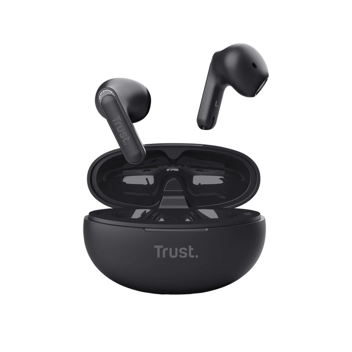 TRUST Yavi Bluetooth ENC Earphones Black