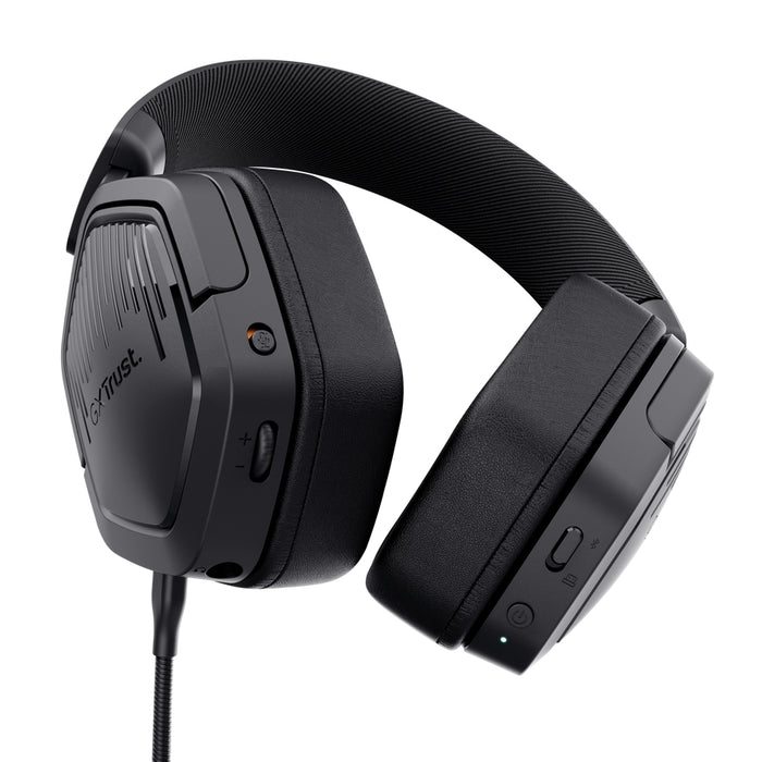 TRUST GXT 493 Carus Wireless Multiplatform headset - Black