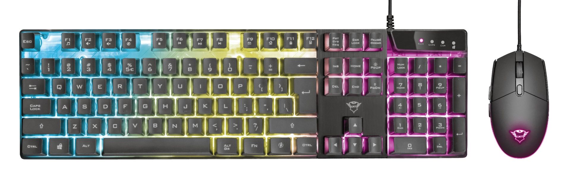 TRUST GXT 838 Azor Gaming Keyboard & Mouse Combo