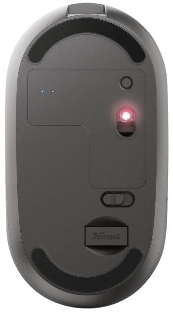TRUST Puck Wireless & BT Rechargeable Mouse Black