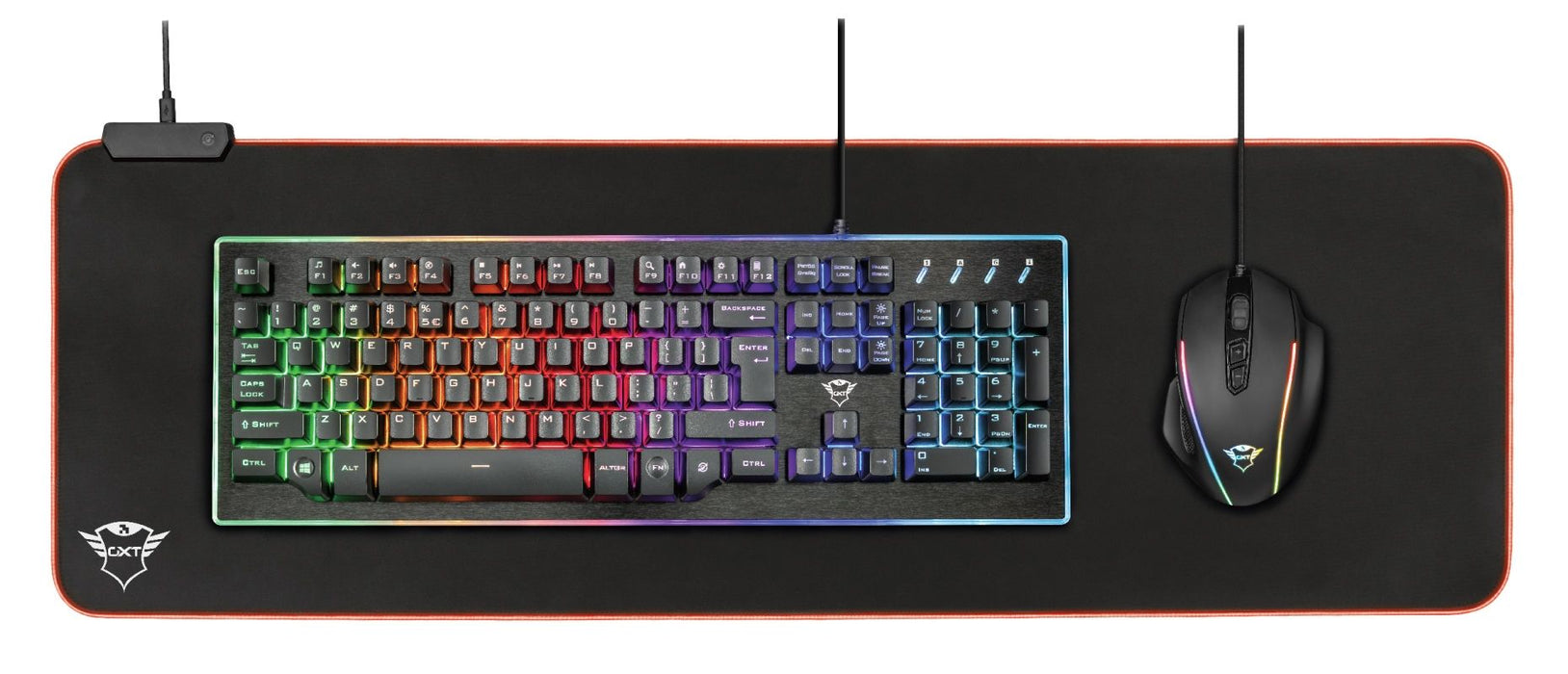 TRUST GXT 764 Glide-Flex XXL RGB Flexible Mouse Pad XXL
