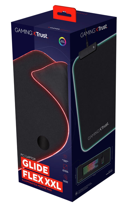 TRUST GXT 764 Glide-Flex XXL RGB Flexible Mouse Pad XXL