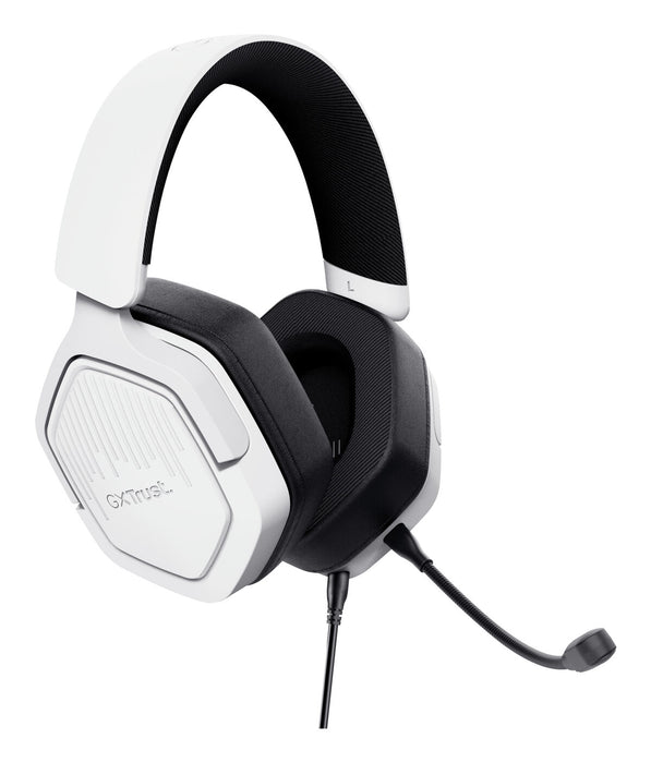 Gaming Headset with Microphone Trust GXT492W Carus White