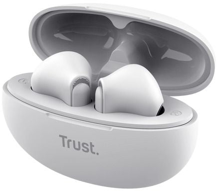 TRUST Yavi Bluetooth ENC Earphones White