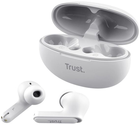 TRUST Yavi Bluetooth ENC Earbuds White