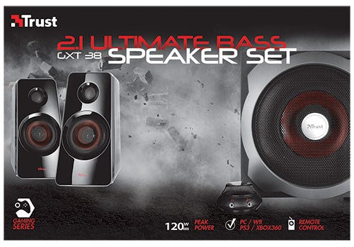 Trust GXT 38 2.1 Black Wired 60 W