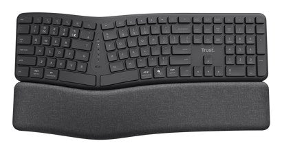 Trust Keyra Ergonomic multidevice wireless keyboard