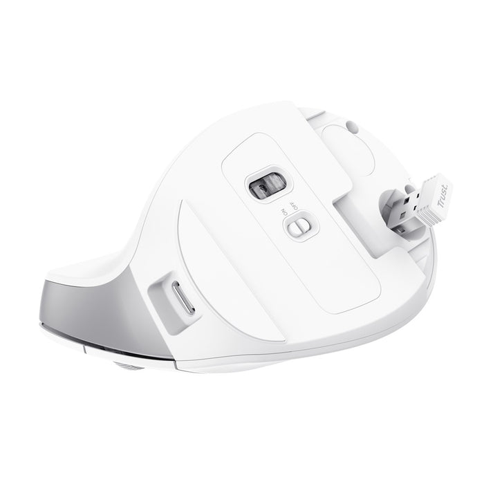 Ergonomic Optical Mouse Trust Bayo II White