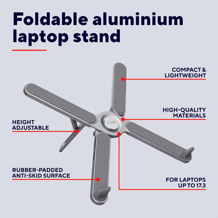 Notebook Stand Trust 25647