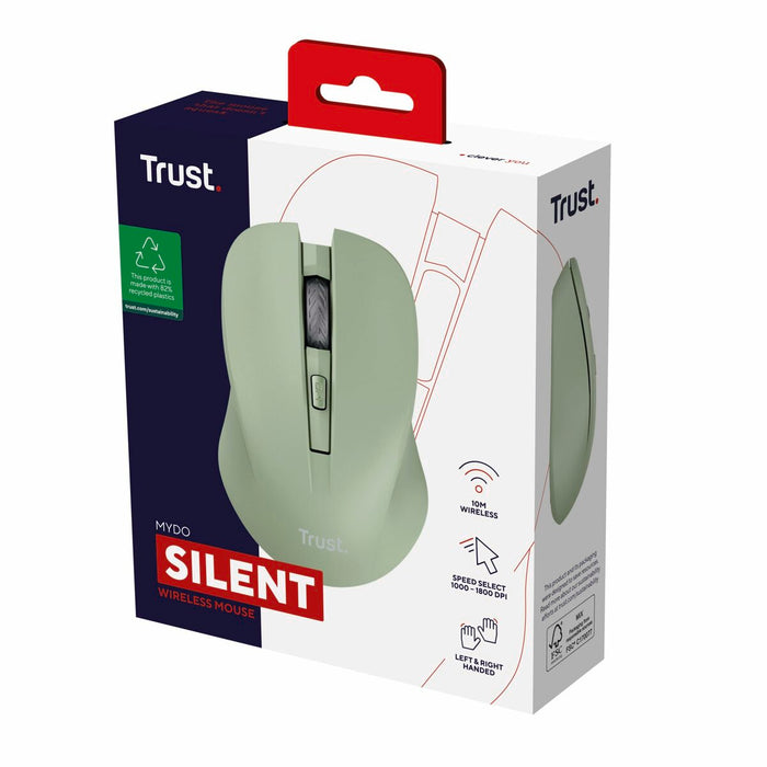 TRUST Mydo Silent Wireless Mouse Green