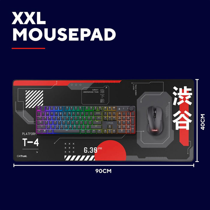 Gaming Mouse Mat Trust 25716 Black