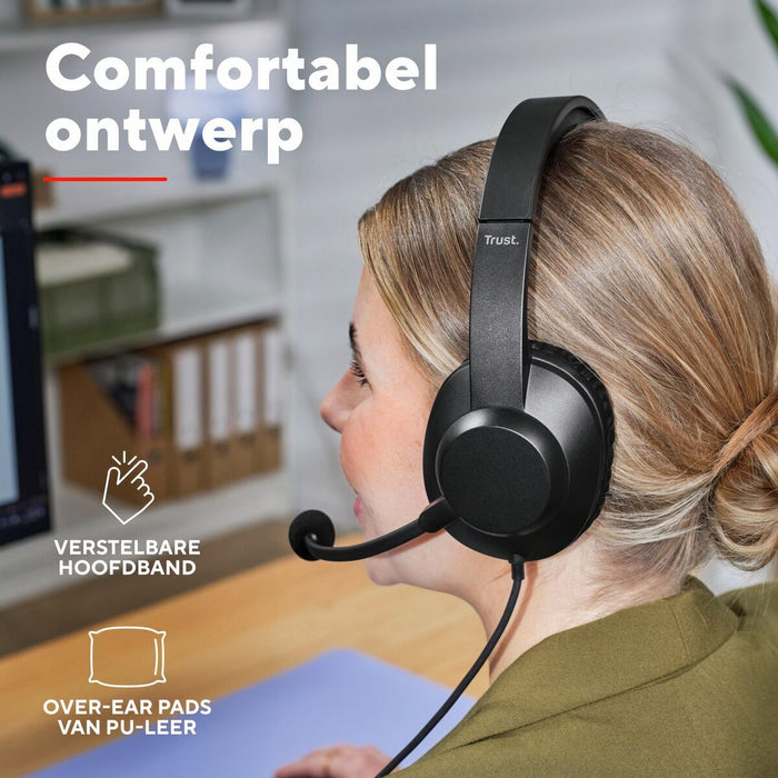 Headphones Trust 25460 Black