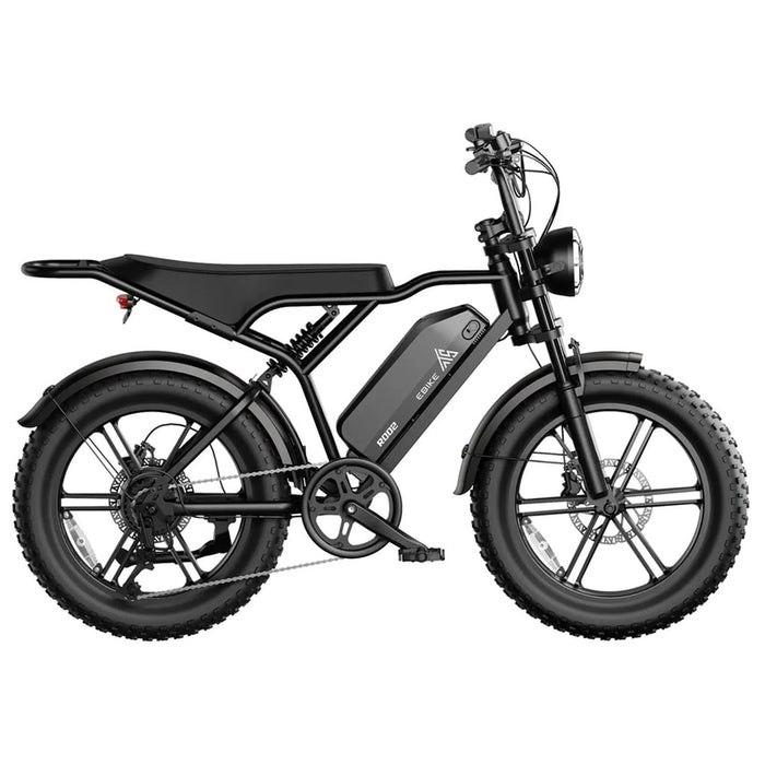 Electric bicycle TST R002 PLUS FAT BK 250 W, UP TO 25 KM/H, MILEAGE UP TO 150 KM, 20.00 "