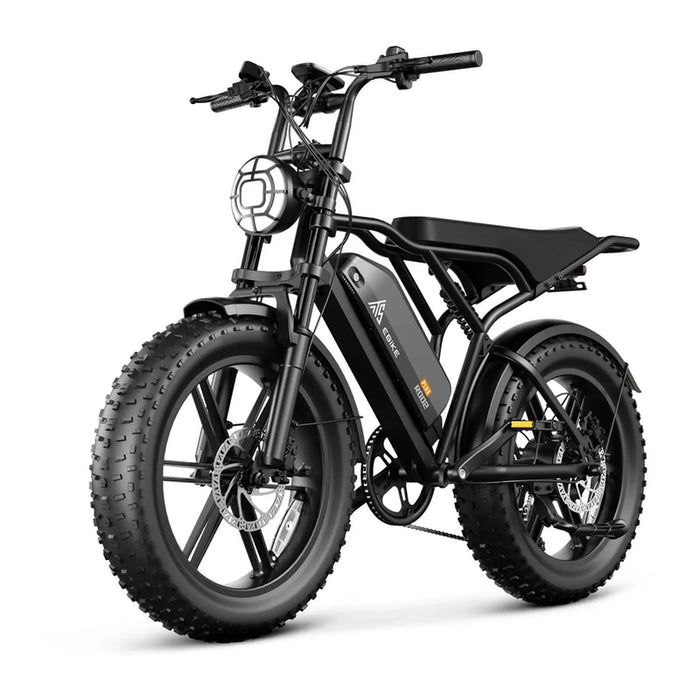 Electric bicycle TST R002 PLUS FAT BK 250 W, UP TO 25 KM/H, MILEAGE UP TO 150 KM, 20.00 "