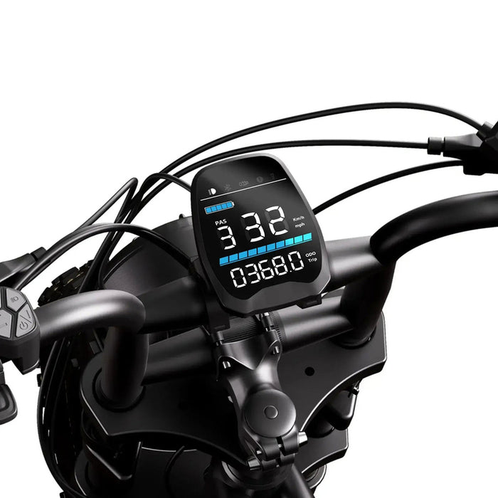 Electric bicycle TST R002 PLUS FAT BK 250 W, UP TO 25 KM/H, MILEAGE UP TO 150 KM, 20.00 "