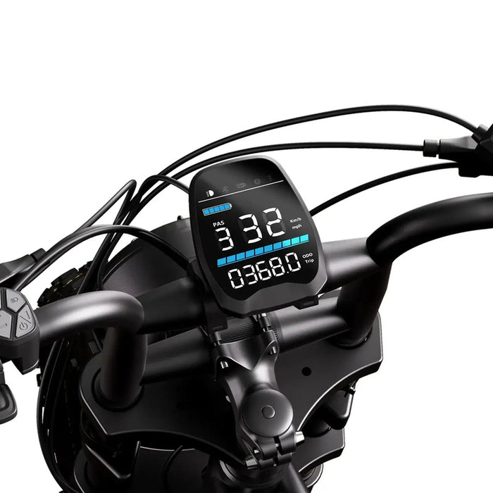 Electric bicycle TST R002 BASIC FAT BK 250 W, UP TO 25 KM/H, MILEAGE UP TO 100 KM, 20.00 "