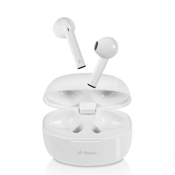 Headphones ttec 2KM145B, TWS, White